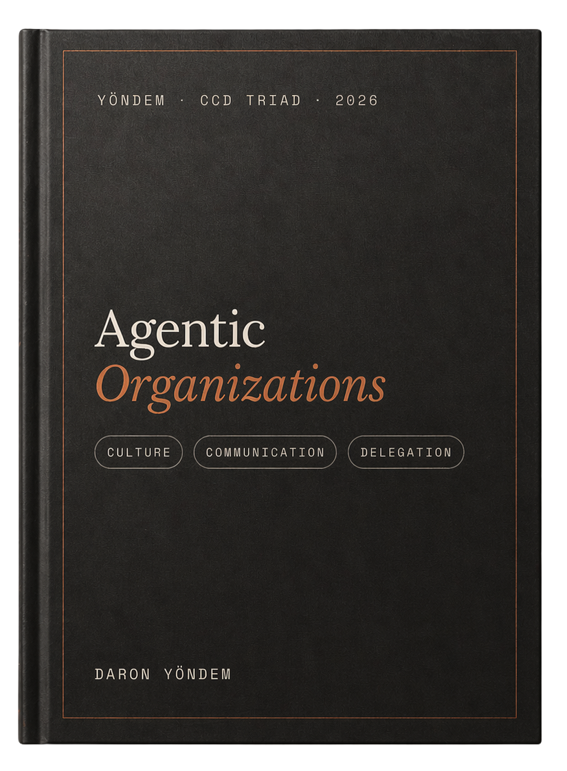 Agentic Organizations — Culture, Communication, Delegation — by Daron Yöndem